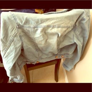 Blue denim jacket